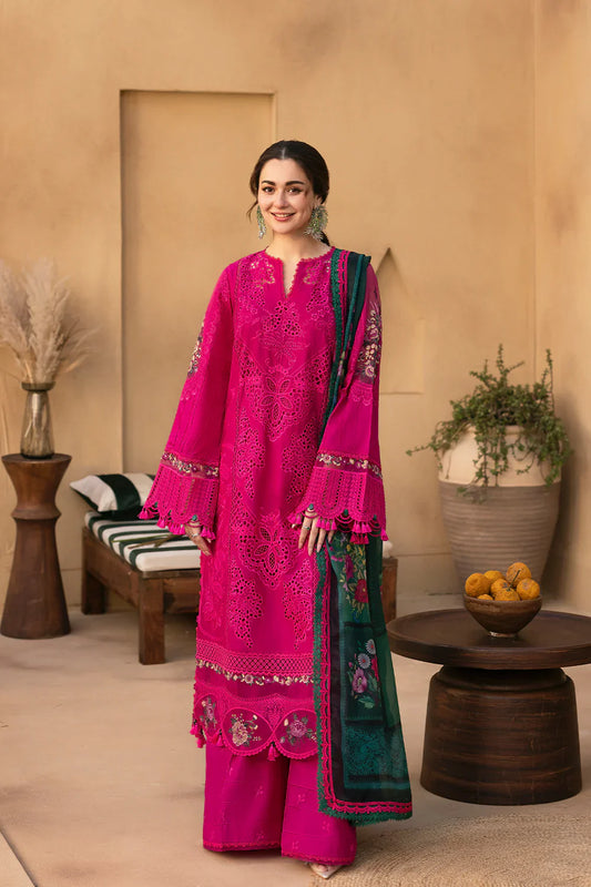Saira Rizwan- 3PC Lawn Embroidered Suit -NE-A1044