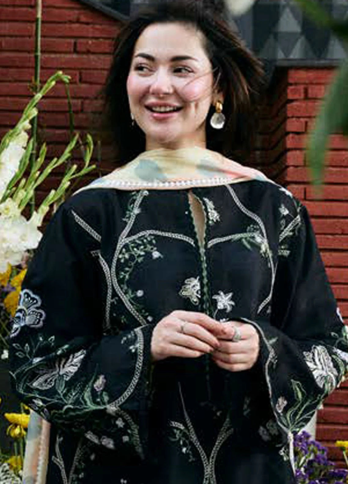 ZARA SHA JAHAN - 3PC Lawn Embroidered Suit - NE - A1051