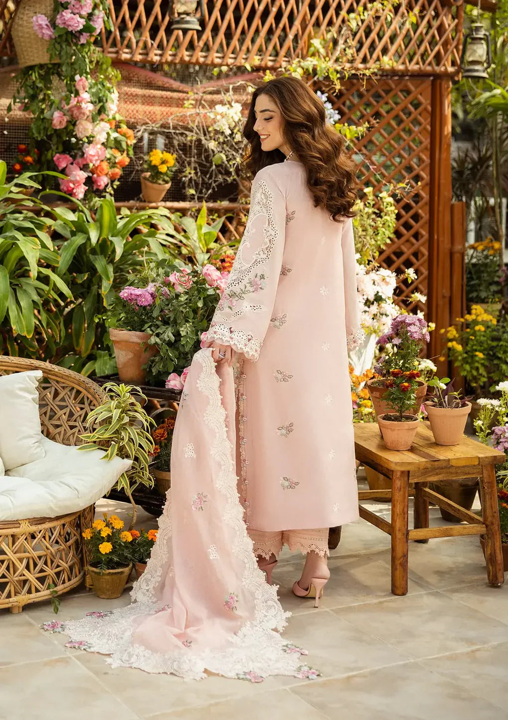 ELAF - 3PC Lawn Embroidered Suit - NE - A1057