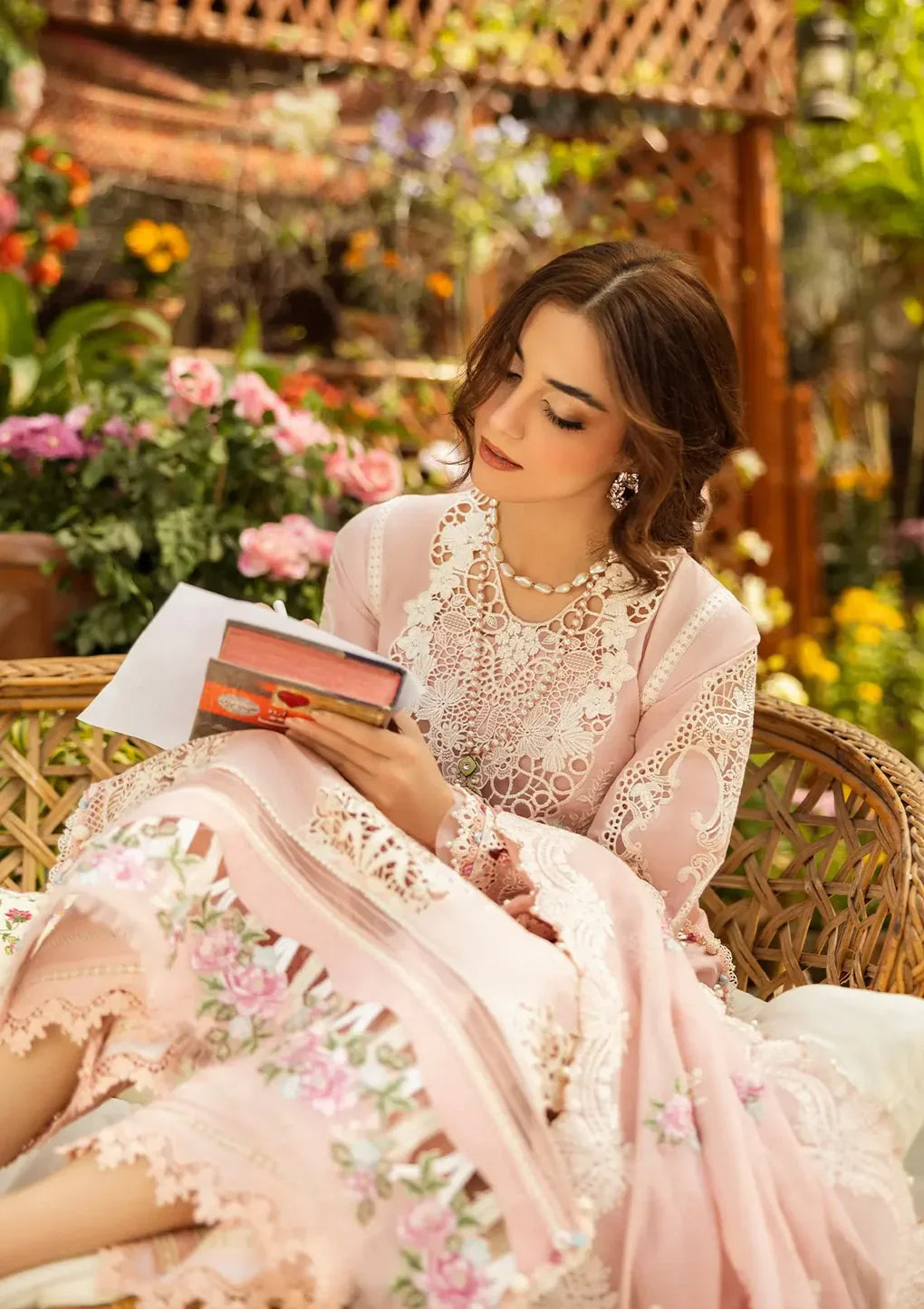 ELAF - 3PC Lawn Embroidered Suit - NE - A1057