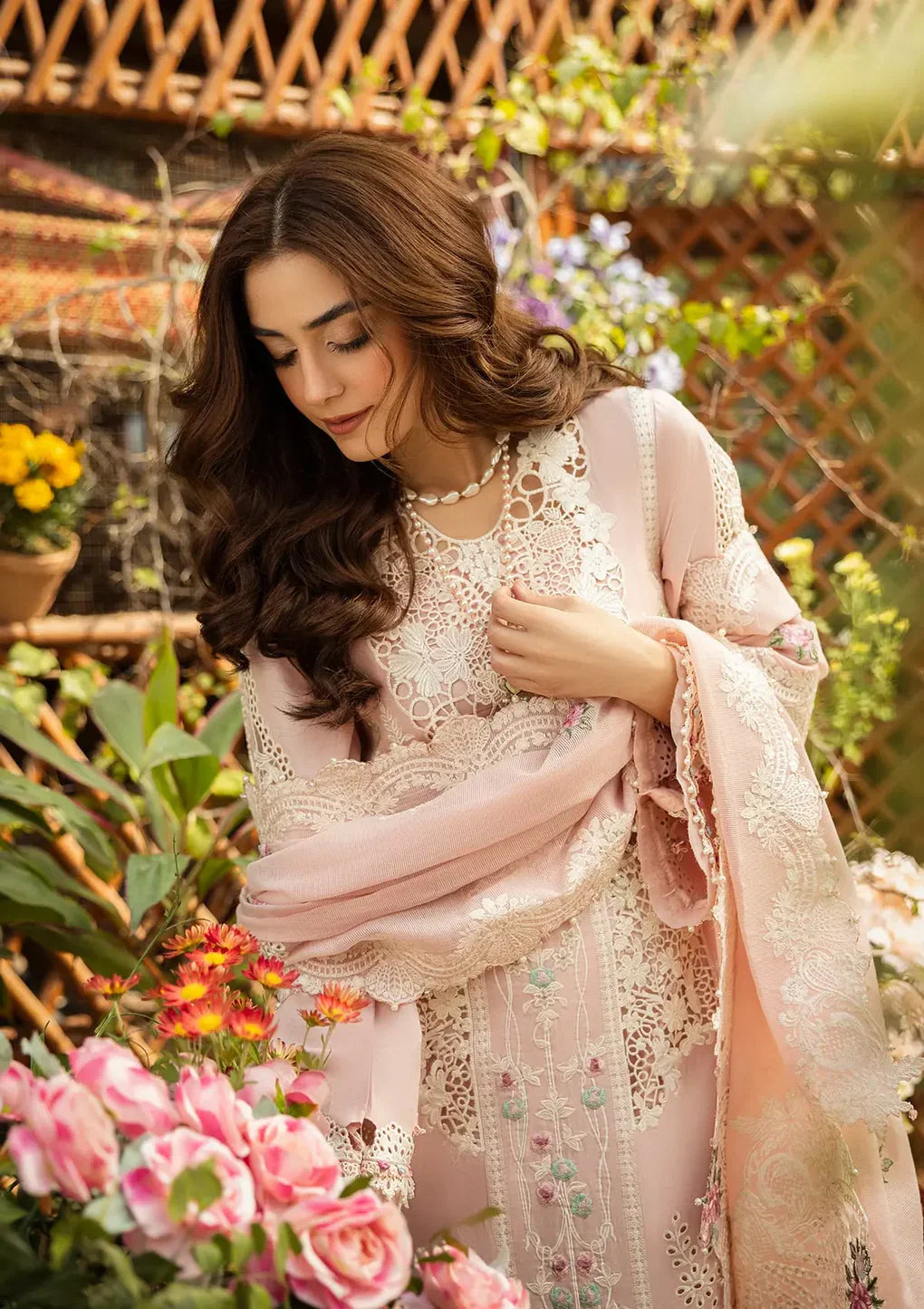 ELAF - 3PC Lawn Embroidered Suit - NE - A1057
