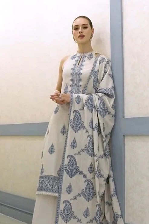 NEs-07 | Unstitched 3PC Wool Marina