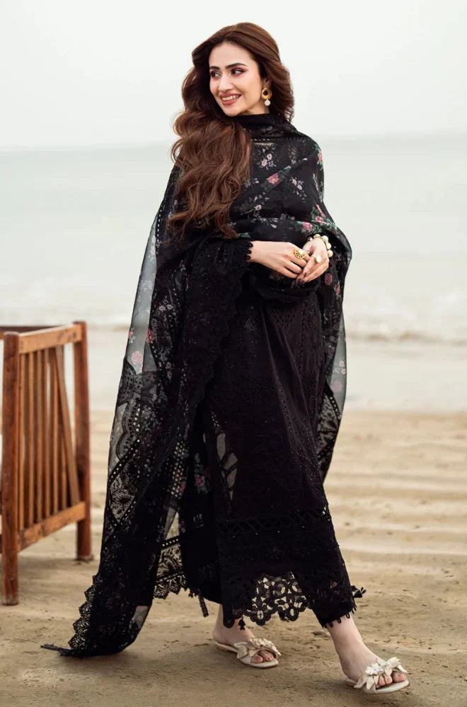 Nureh - 3PC Lawn Embroidered Suit -NE- A1043