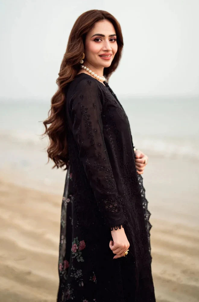 Nureh - 3PC Lawn Embroidered Suit -NE- A1043