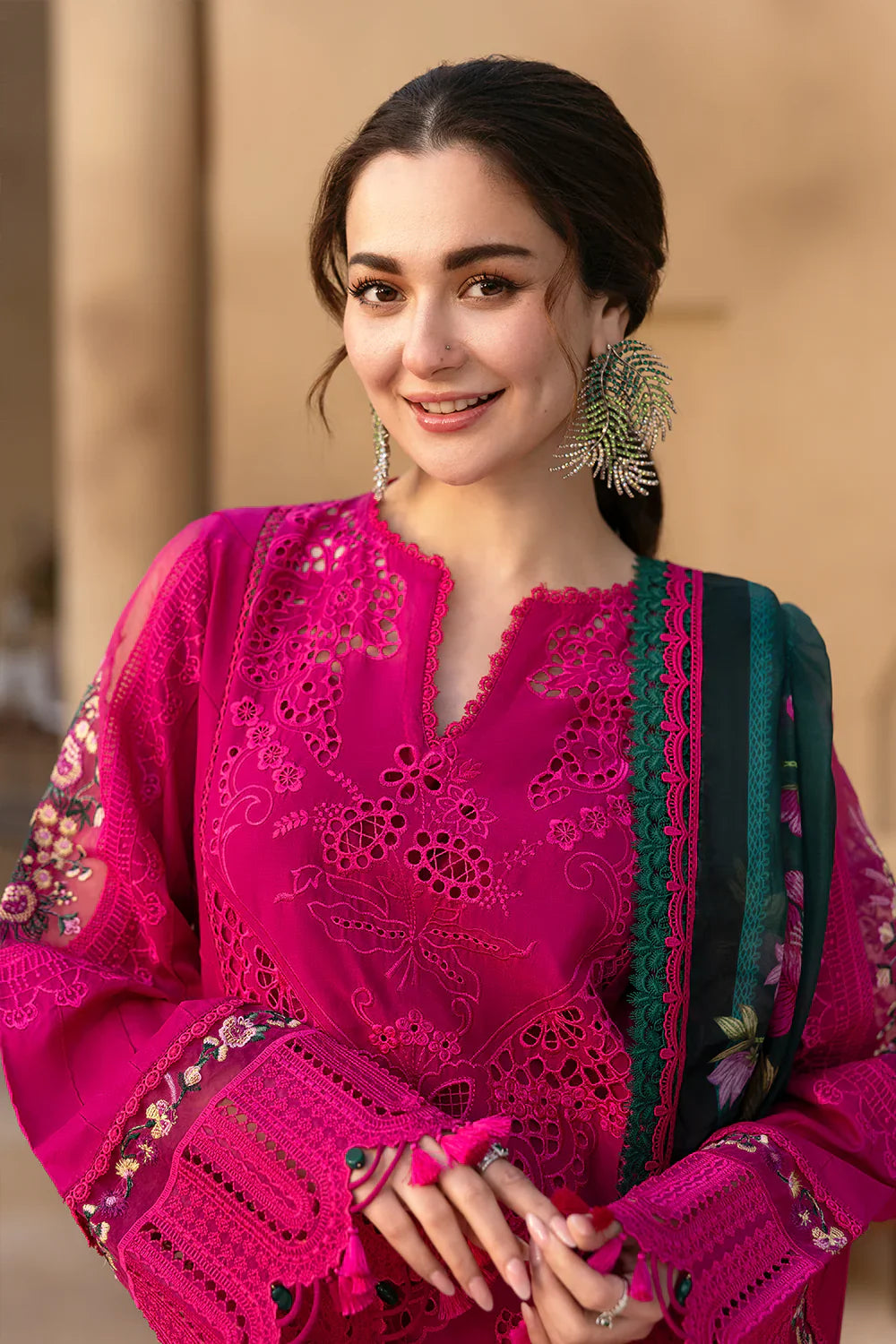 Saira Rizwan- 3PC Lawn Embroidered Suit -NE-A1044