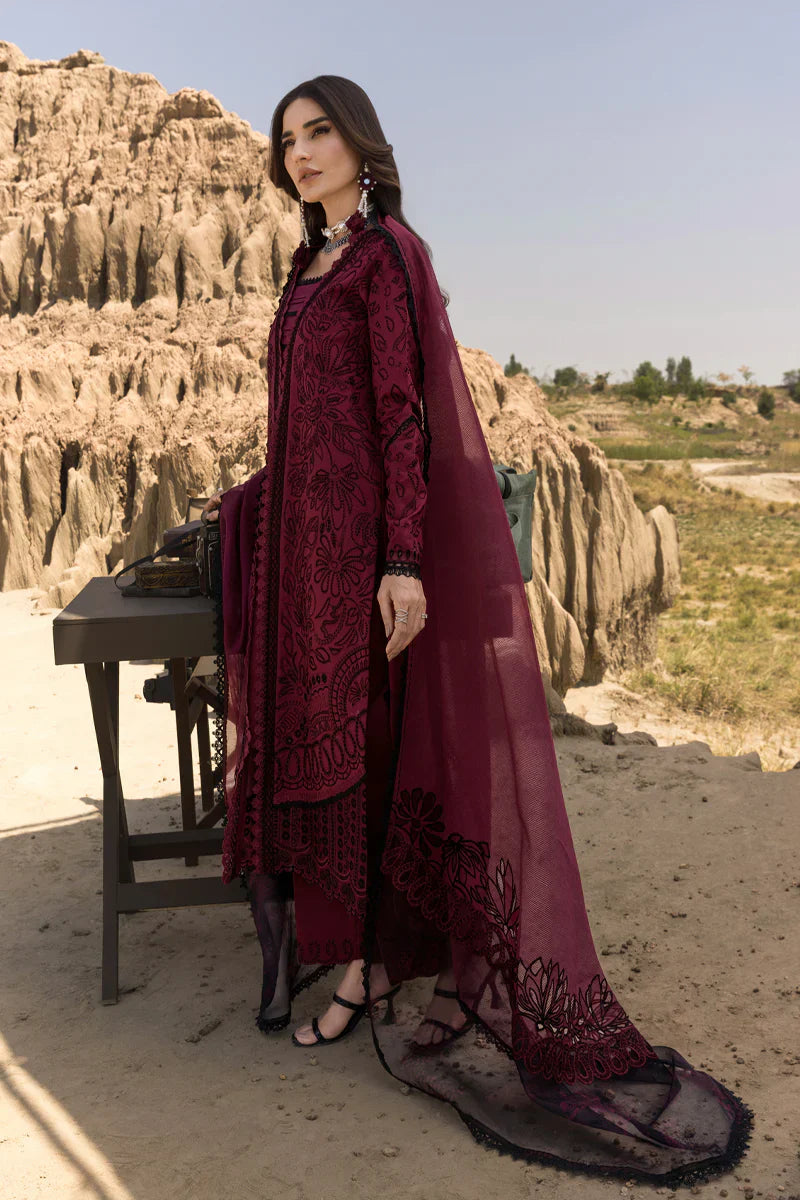 RANG RASIYA - 3PC Lawn Embroidered Suit - NE - A1052