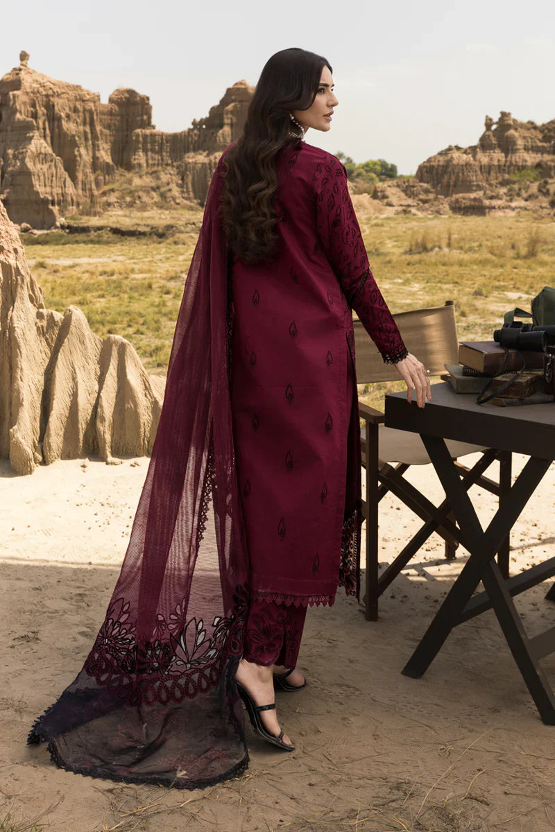 RANG RASIYA - 3PC Lawn Embroidered Suit - NE - A1052