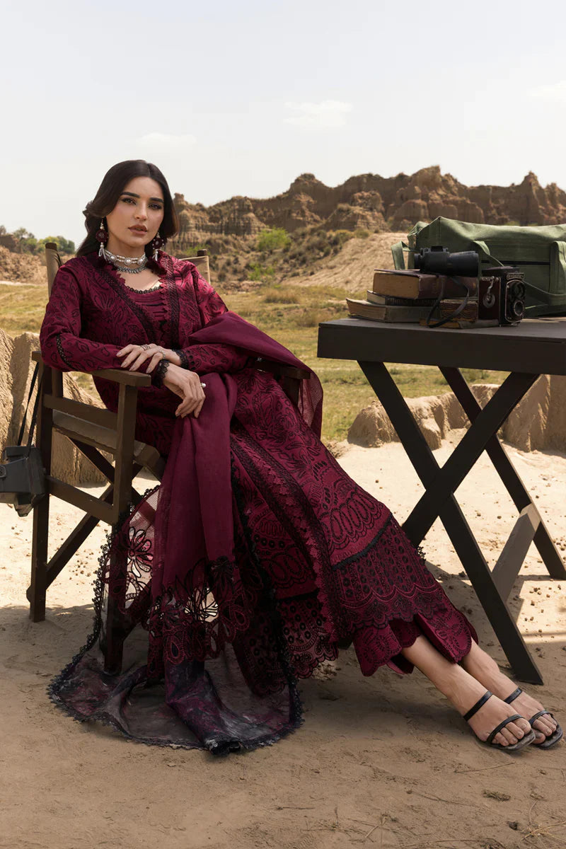 RANG RASIYA - 3PC Lawn Embroidered Suit - NE - A1052