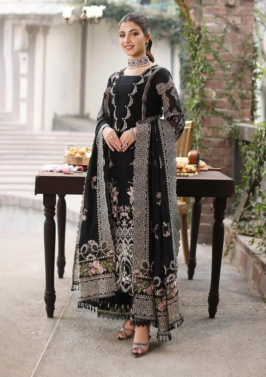 KAHF- 3PC Lawn Embroidered Suit - NE -A1055
