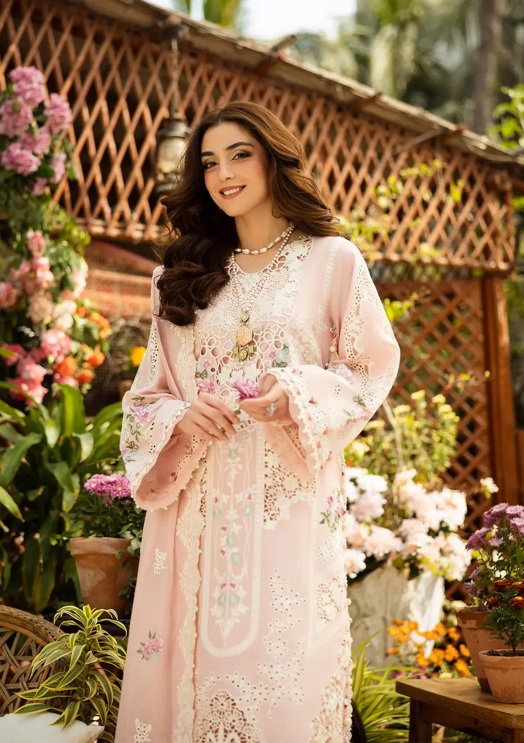 ELAF - 3PC Lawn Embroidered Suit - NE - A1057