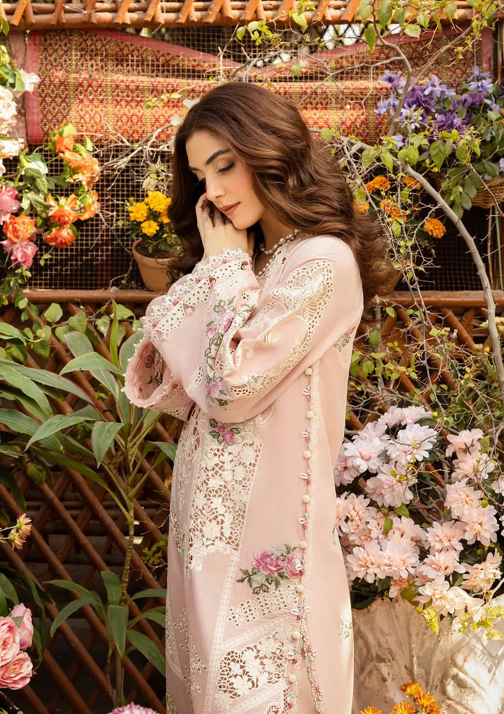 ELAF - 3PC Lawn Embroidered Suit - NE - A1057