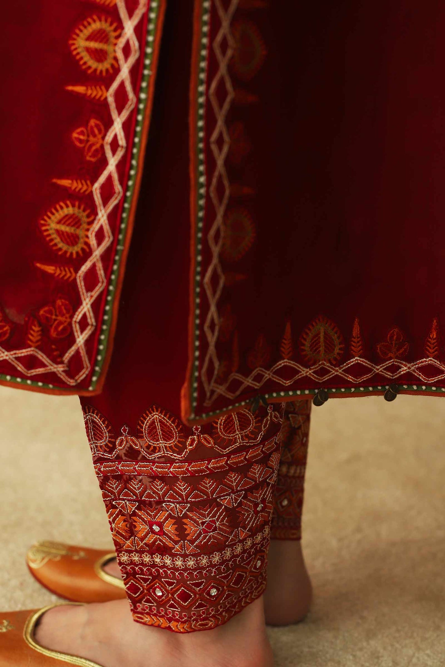 Zara Shahjahan - 3PC Luxury Dhanak Embroidered Suit - NE -A1082